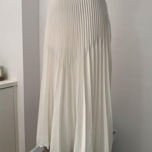 REISS Dora Pleated Midi Skirt, Size 2 - Picture 8 of 12